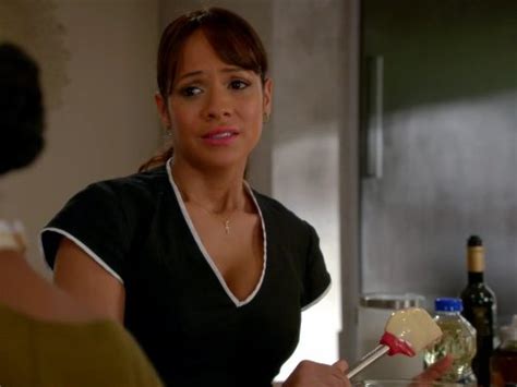 Dania Ramirez Breasts, Interracial Scene in Devious Maids